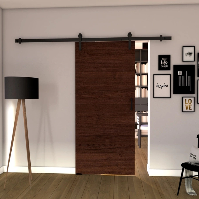 Drzwi przesuwne do garderoby 70 cm ANZIO wenge