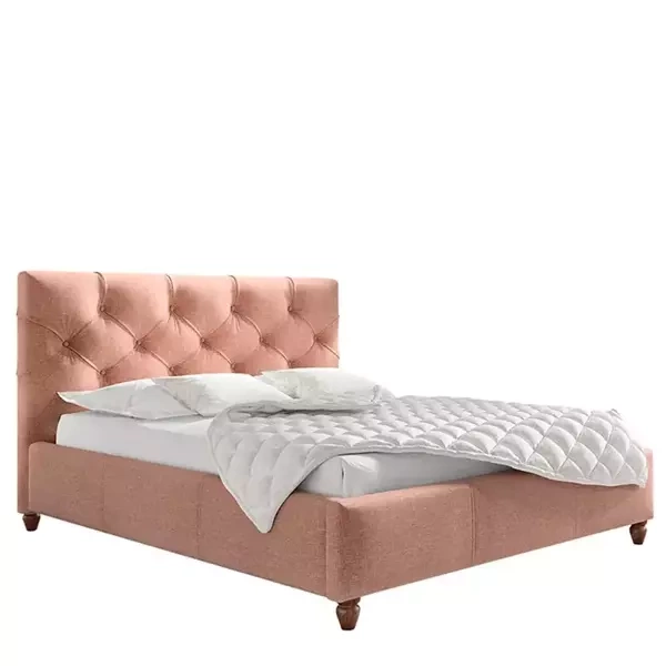 Łóżko dla dziewczynki tapicerowane 90x200 ELEKTRA