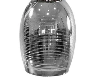 Klosz szklany chromowy do lampy E27 Marina 