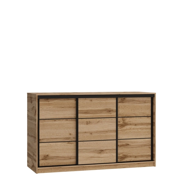Loftowa komoda przesuwna 160 cm z szufladami LOFT