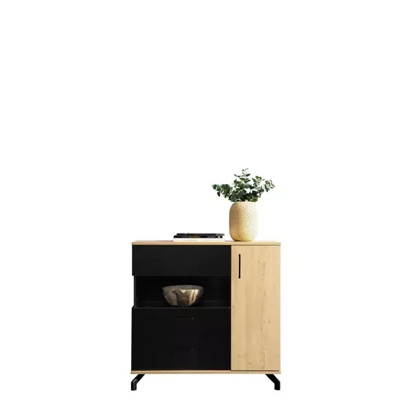 Nowoczesna komoda z szufladą 90 cm MESSINA 