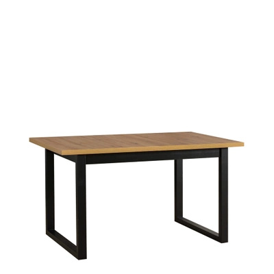 Stół rozkładany do jadalni w stylu loftowym ISSAC 140/180 cm