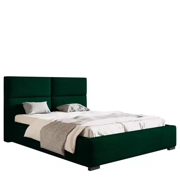 Łóżko z oparciem 180x200 cm CENTOS
