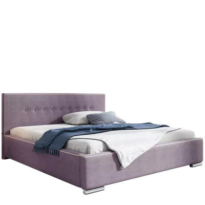 Wygodne łóżko tapicerowane 200x200 SYDNEY