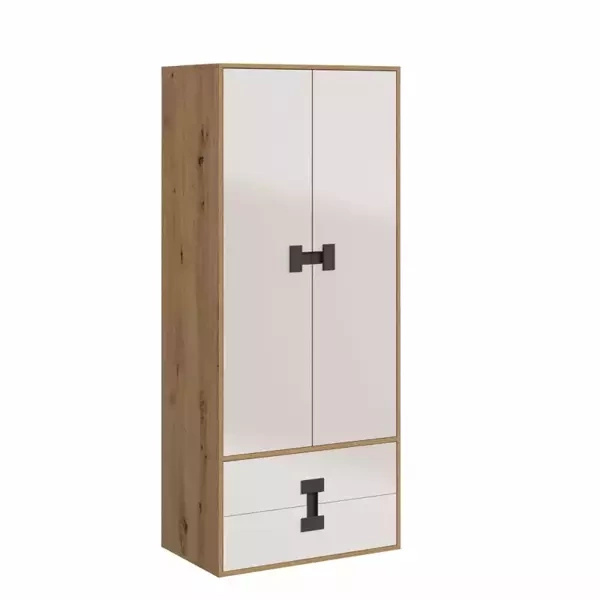 Nowoczesna szafa 80 cm szuflady INDEX