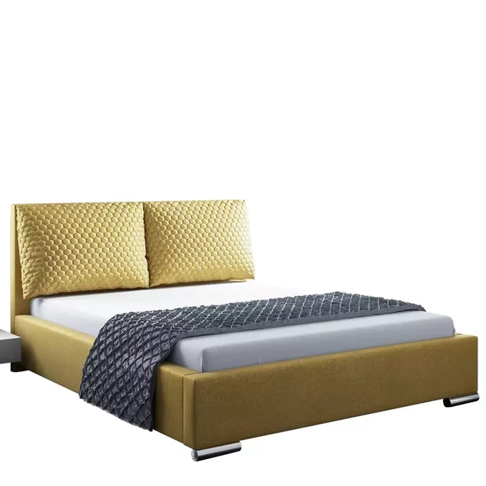 Klasyczne łóżko tapicerowane 200x200 DAKAR
