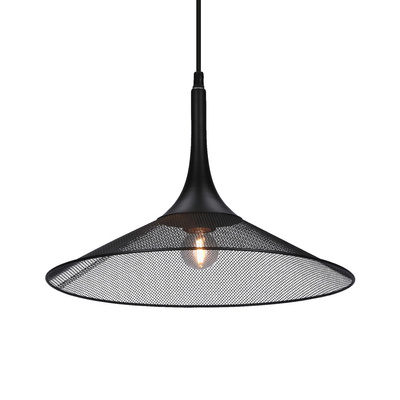 Lampa wisząca czarna 36cm Kiruna M Ledea