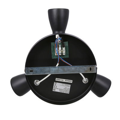 Lampa sufitowa plafon czarny mat regulowany Picardo 