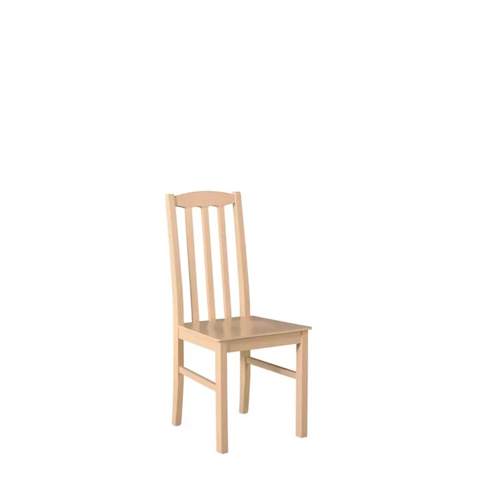 Drewniane krzesło w kolorze sonoma BAROTTI
