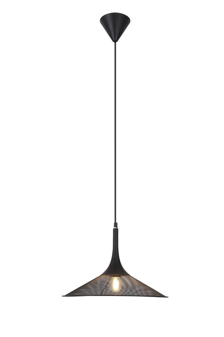 Lampa wisząca czarna 36cm Kiruna M Ledea