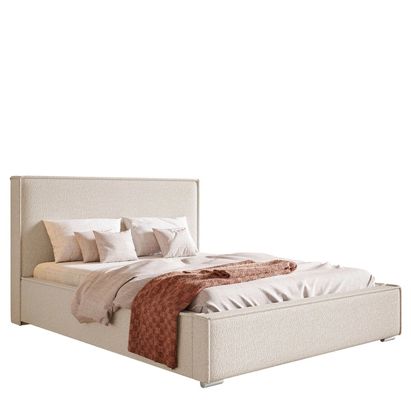  Łóżko z pojemnikiem na pościel 90x200 cm KRAM