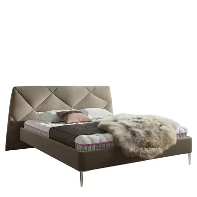 Łóżko 140x200 do sypialni tapicerowane DAVOS