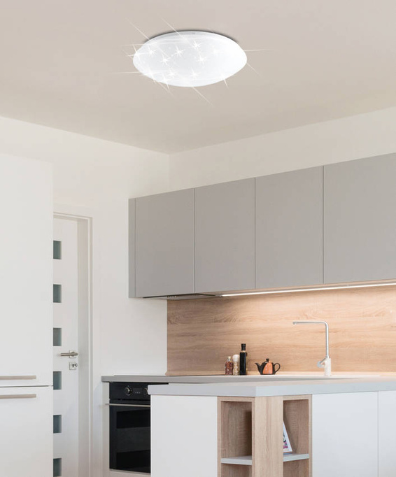 Plafon biały LED 33cm 4000K gwiezdne niebo Magnus