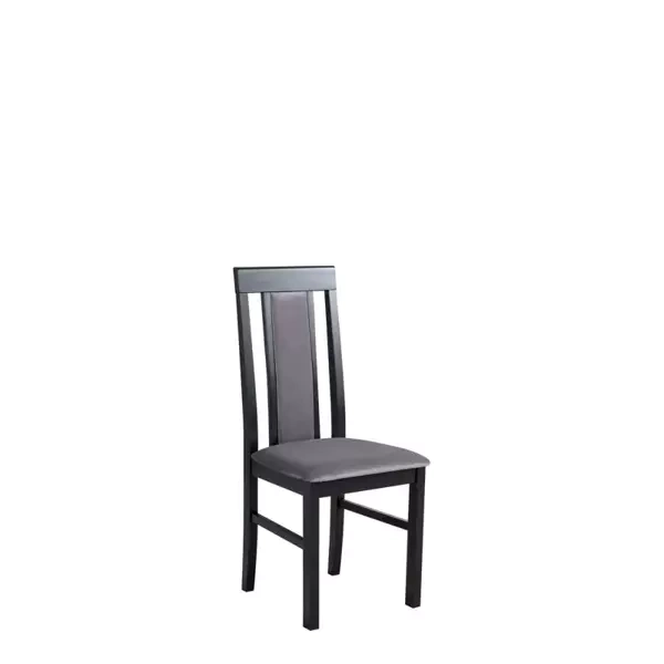 Nowoczesne krzesło czarne NESTO 