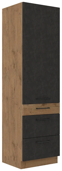 Wysoka szafka kuchenna z szufladami 60 cm VIKI 