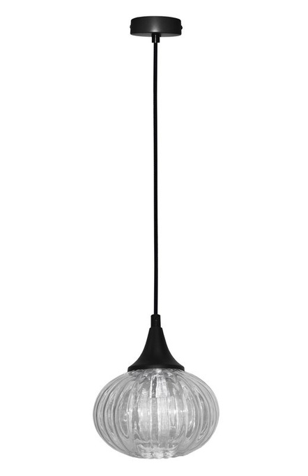 Lampa wisząca czarna 14,5 cm Exeter Ledea