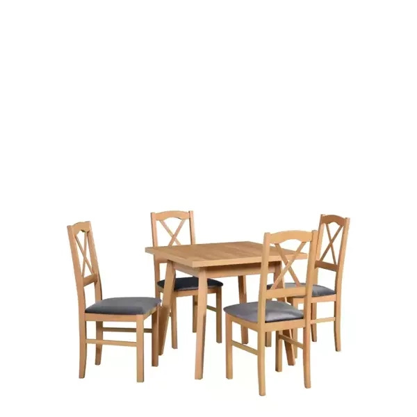 Stół rozkładany z krzesłami grandson NESTO