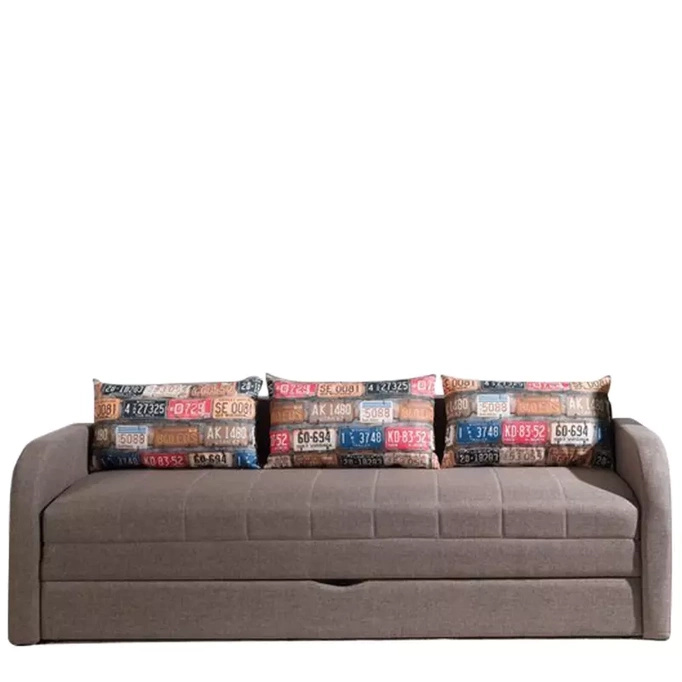 Sofa tapicerowana z funkcją spania RAFI