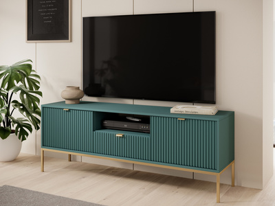 Szafka RTV z szufladą i drzwiami AVANTI 154 cm glamour